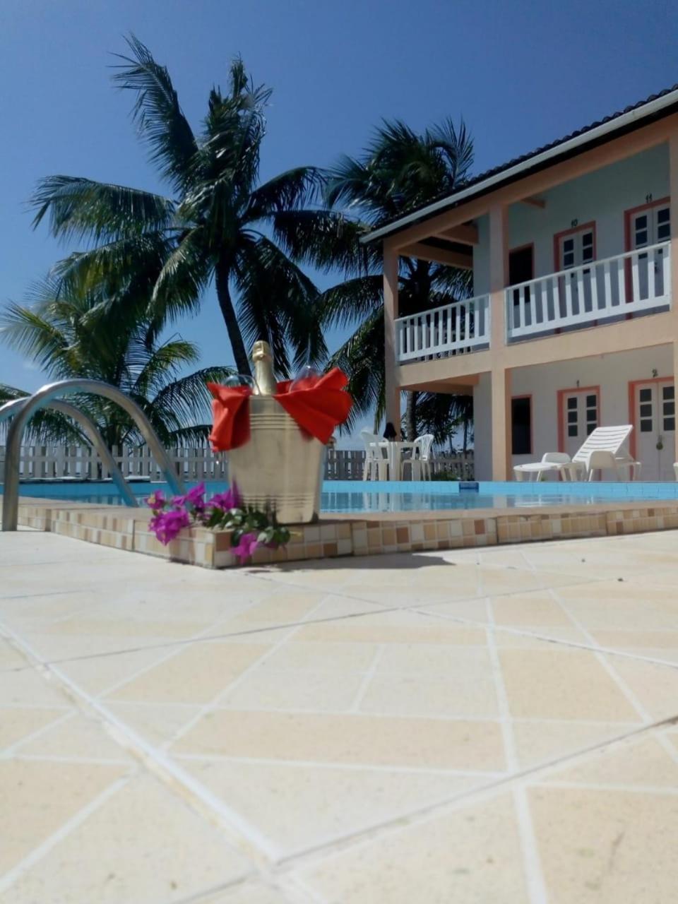 Pousada Asa Branca Hotell Mangue Sêco Eksteriør bilde